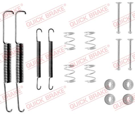 QUICK BRAKE Комплектующие, тормозная колодка 105-0510